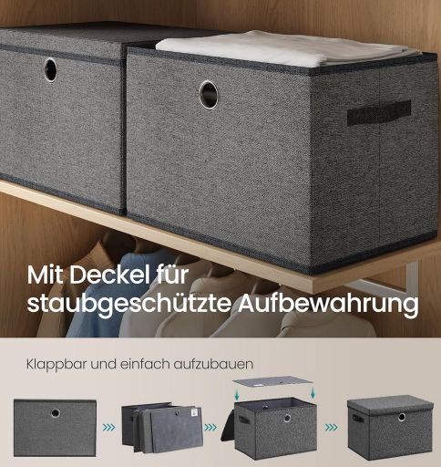 📦 3x SONGMICS Aufbewahrungsboxen mit Deckel & Griffen für 24,59€ (statt 30€) 📦 3x SONGMICS Aufbewahrungsboxen mit Deckel & Griffen für 24,59€ (statt 30€)