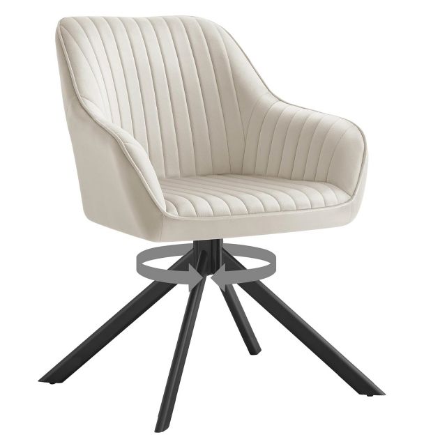 💺 SONGMICS drehbarer Esszimmerstuhl bis 120 kg ab 56€ (statt 70€) – versch. Farben