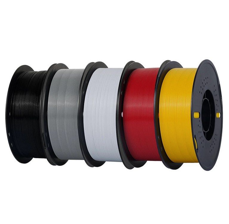 ⚫🔴 5kg KINGROON PETG 3D Druckerfilament 1,75 mm Mehrfarbig für 35,58€ (statt 65€)