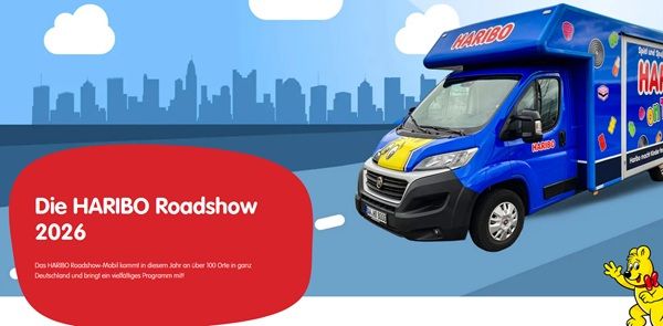 🍬 HARIBO Roadshow durch Deutschland