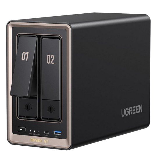 💾 UGREEN NASync DXP2800 GT 2-Bay Desktop NAS für 399,99€ (statt 510€)
