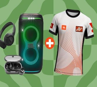 Kaufe ein  JBL-Produkt – JBL-Trikot kostenlos erhalten