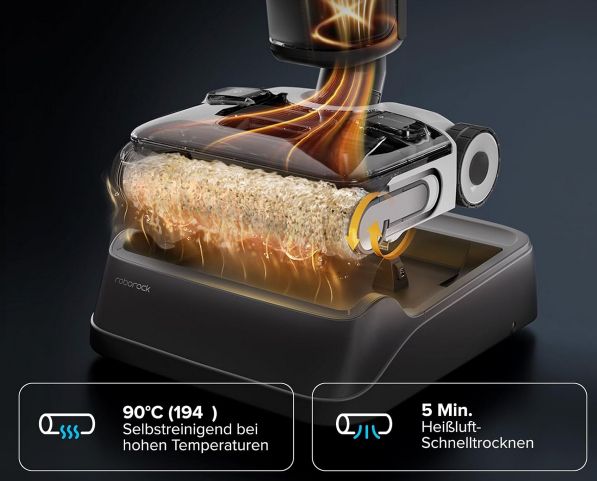 💦 roborock F25 XT Nass Trockensauger mit Selbstreinigung für 299€ (statt 354€)
