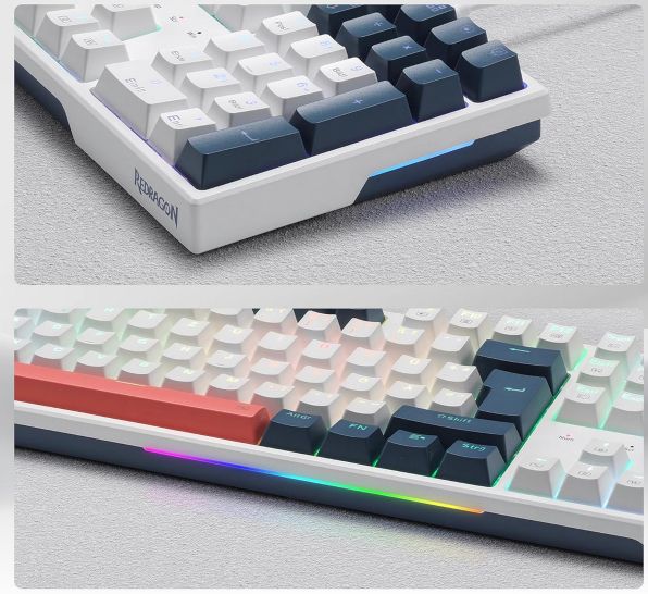⌨️ Redragon K668 kabelgebundene Gaming Tastatur mit Hot Swap für 50,99€ (statt 60€)