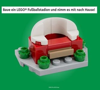 Gratis: LEGO Fußballstadion bei Bauaktion in LEGO Stores am 11. & 12.06.