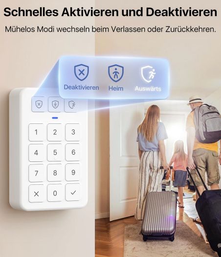 🚪 X Sense Smart Home Sicherheitssystem mit u.a. 8 Sensoren, 2 Bewegungsmeldern für 102€ (statt 150€)