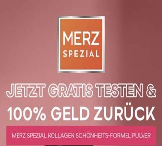 Merz Spezial Kollagen Pulver gratis ausprobieren