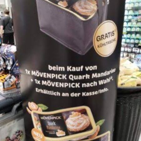 🍨 Marktkauf: Mövenpick Quark Mandarine + andere Sorte Mövenpick kaufen ➡️ Kühltasche gratis 🍨 Marktkauf: Mövenpick Quark Mandarine + andere Sorte Mövenpick kaufen ➡️ Kühltasche gratis