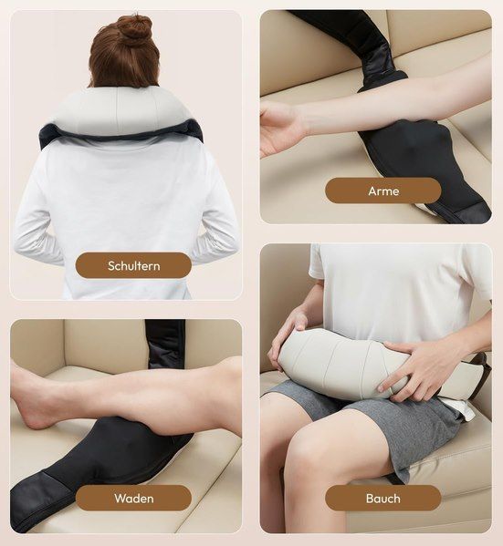 🥱 NEVVUE Nackenmassagegerät mit Wärme & 3 Stufen für 33,99€ (statt 43€) 🥱 NEVVUE Nackenmassagegerät mit Wärme & 3 Stufen für 33,99€ (statt 43€)