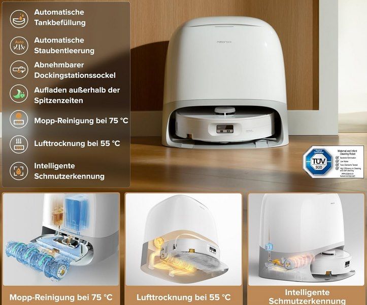 🧹 roborock Qrevo Curv 2 Flow Saugroboter mit Wischfunktion & Selbstreinigung für 599€ (statt 749€) 🧹 roborock Qrevo Curv 2 Flow Saugroboter mit Wischfunktion & Selbstreinigung für 599€ (statt 749€)