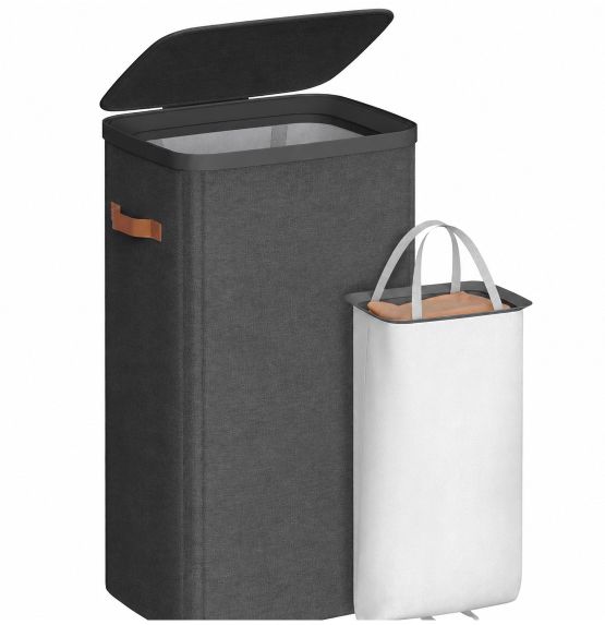 🧺 SONGMICS 100L Wäschekorb mit Deckel & Sack für 22,79€ (statt 30€)