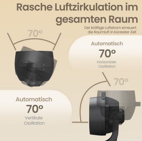 💨 SONGMICS leiser Tischventilator mit LED-Display & 8 Stufen für 31,99€ (statt 50€) 💨 SONGMICS leiser Tischventilator mit LED Display & 8 Stufen für 31,99€ (statt 50€)