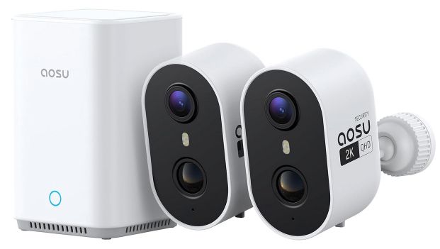 👀 2x asosu WirelessCam Lite 2K Akku Überwachungskamera + Basis für 113,98€ (statt 160€)