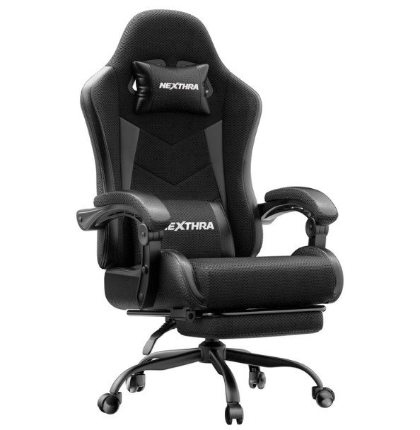 💺 Nexthra ergonom. Gamingstuhl mit Fußstütze ab 59,66€ (statt 120€) – alle Farben