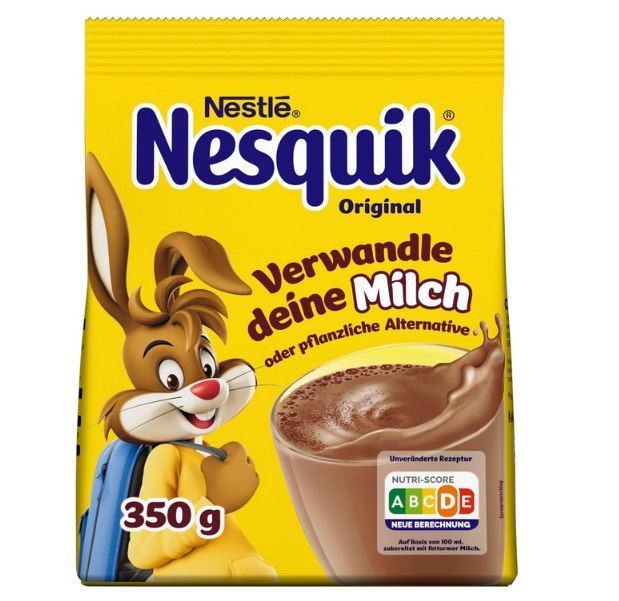 🍫 Nestlé Nesquik Original kakaohaltiges Getränkepulver 350g ab 2,37€ (statt 3,29€)