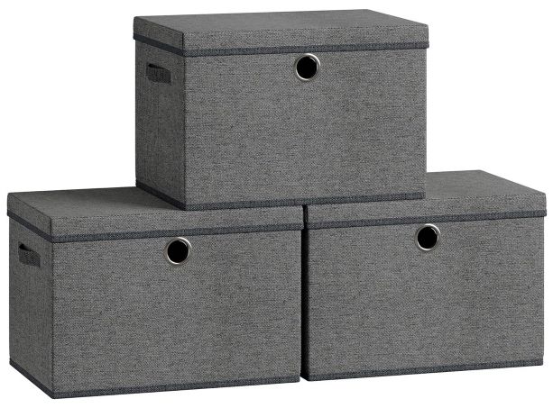 📦 3x SONGMICS Aufbewahrungsboxen mit Deckel & Griffen für 24,59€ (statt 30€) 📦 3x SONGMICS Aufbewahrungsboxen mit Deckel & Griffen für 24,59€ (statt 30€)