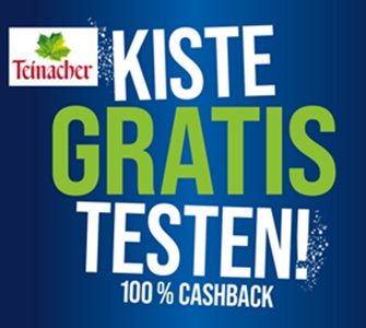 Teinacher Wasser+ gratis ausprobieren