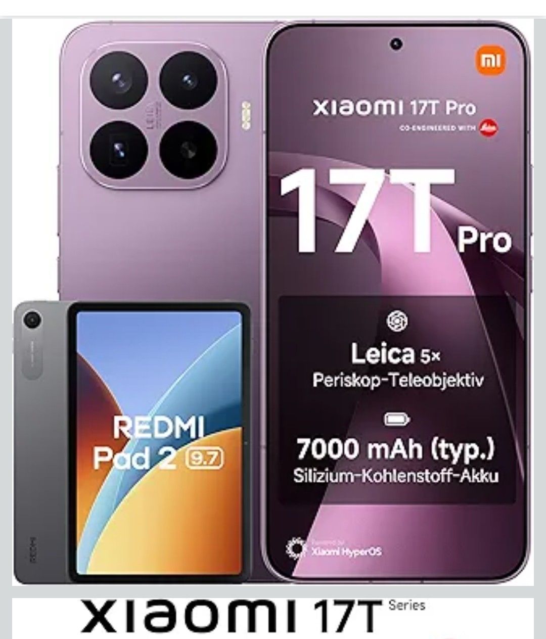 XIAOMI 17T Pro Smartphone 12GB+512GB
