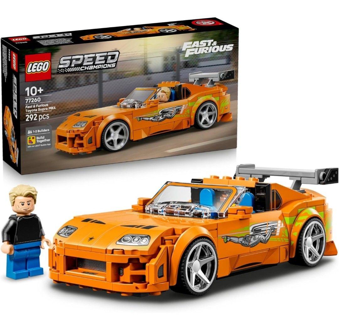 LEGO Speed Champions The Fast and The Furious Toyota Supra MK4 LEGO Speed Champions The Fast and The Furious Toyota Supra MK4