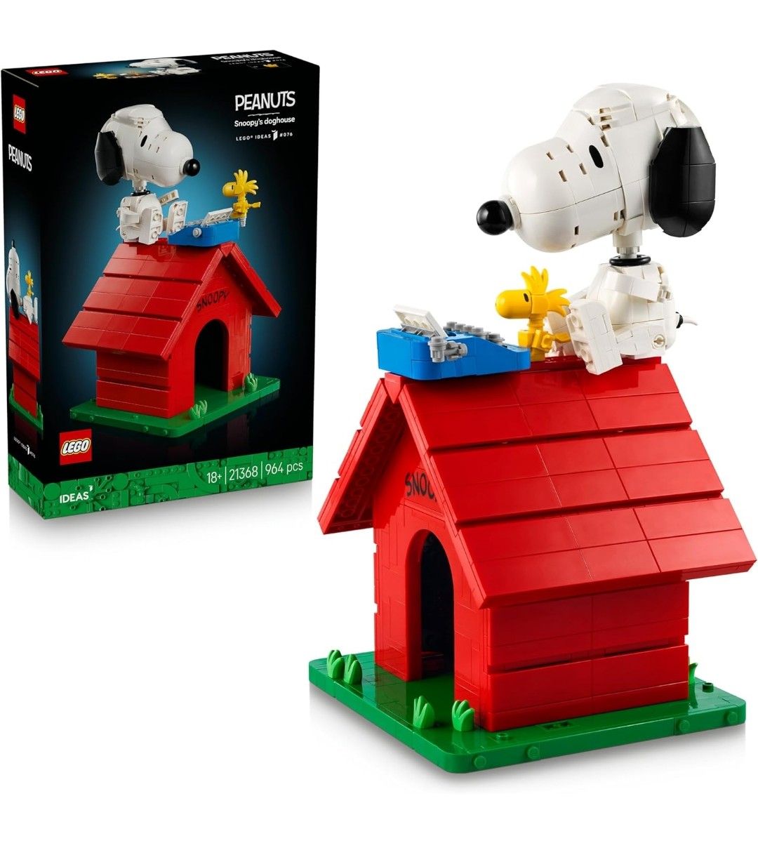LEGO Ideas Peanuts: Snoopys Hundehütte LEGO Ideas Peanuts: Snoopys Hundehütte
