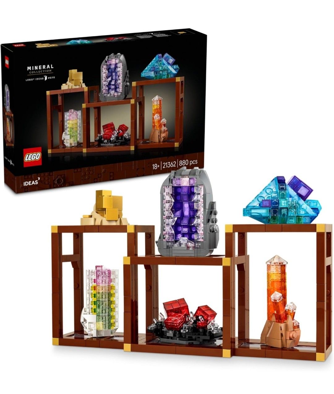 LEGO Ideas Mineraliensammlung LEGO Ideas Mineraliensammlung