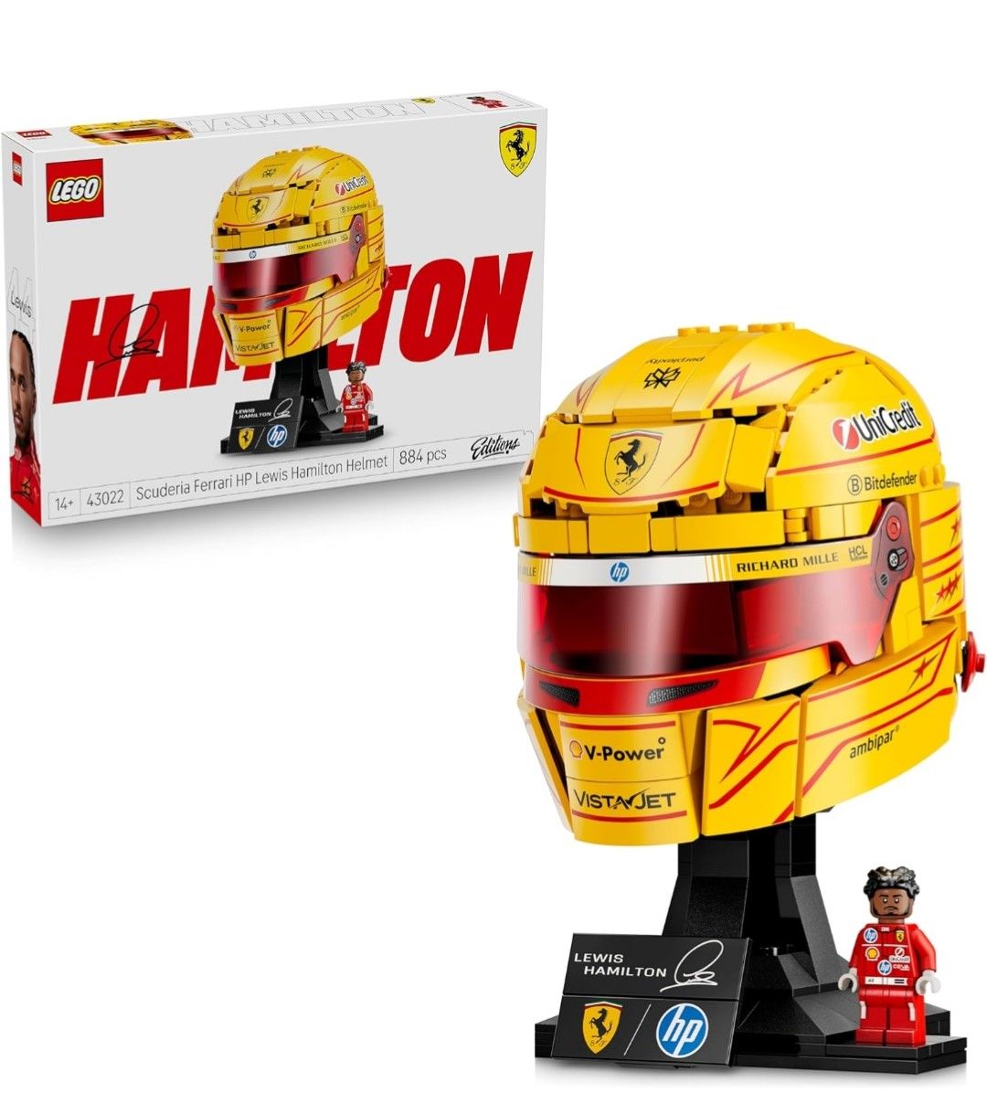 LEGO Editions Scuderia Ferrari HP Lewis Hamilton LEGO Editions Scuderia Ferrari HP Lewis Hamilton