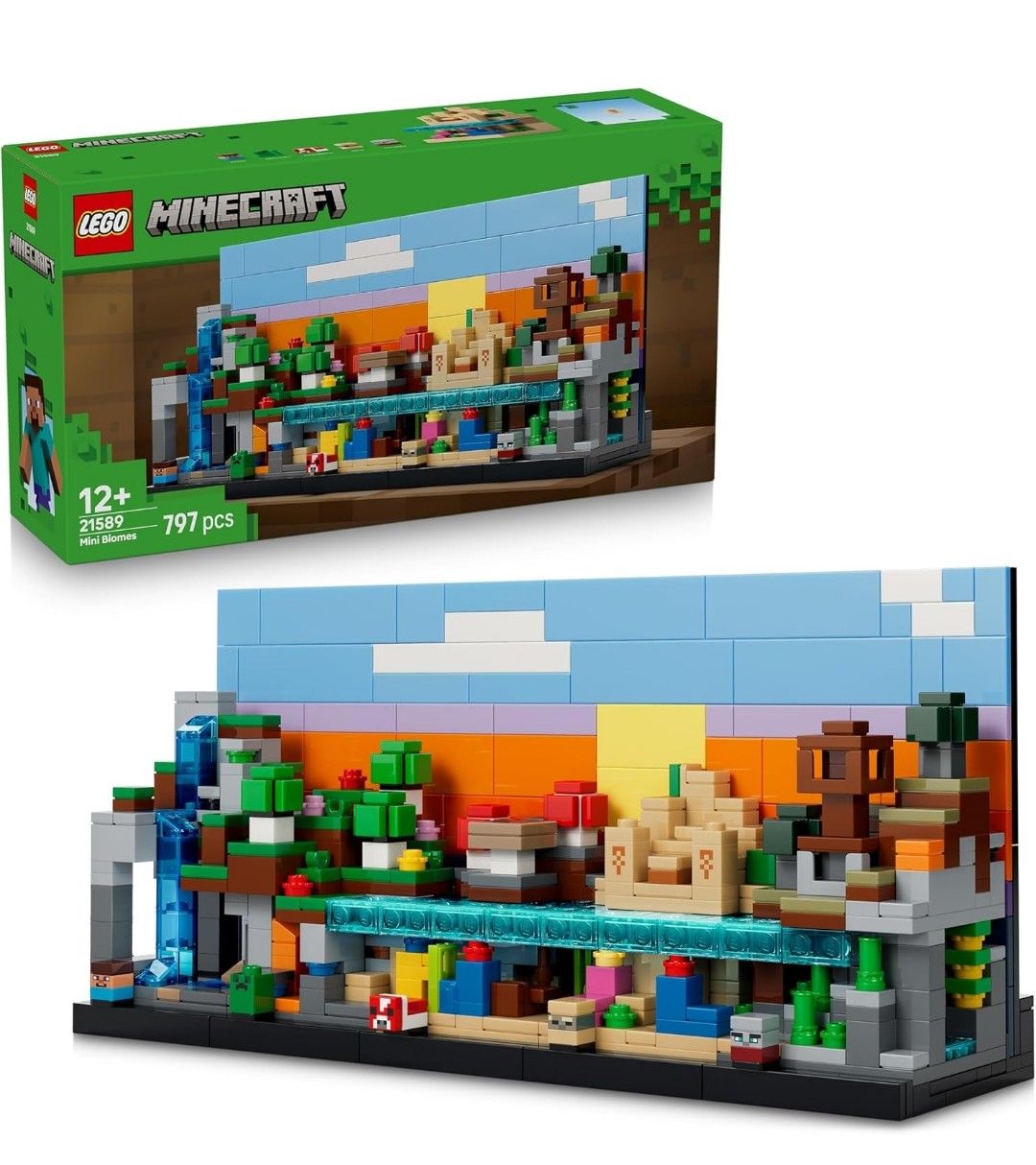 LEGO Minecraft Mini-Biome LEGO Minecraft Mini Biome