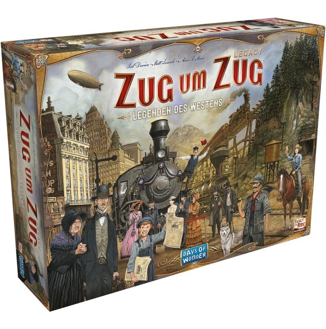 Days of Wonder, Zug um Zug Legacy Days of Wonder, Zug um Zug Legacy