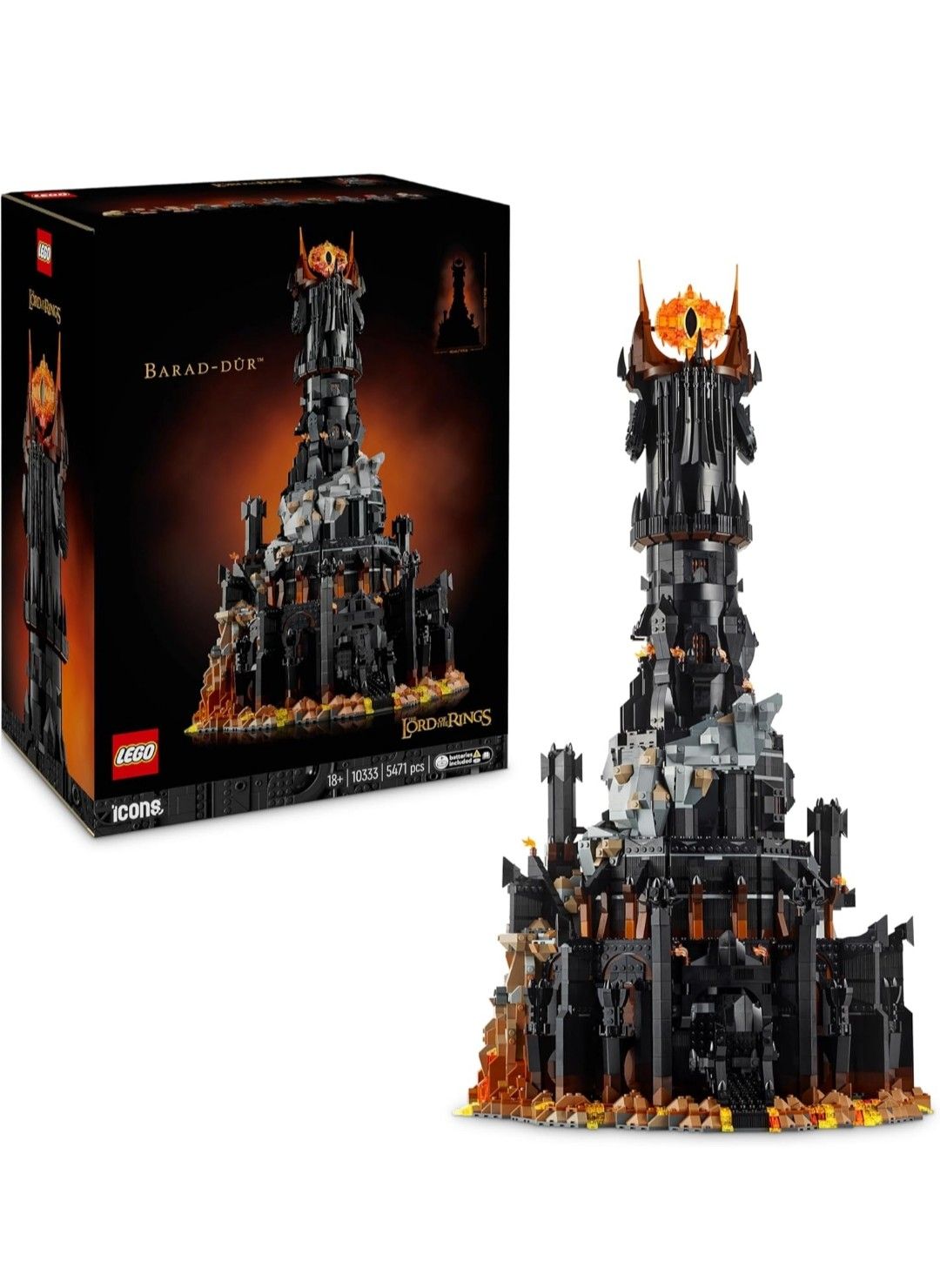 LEGO Icons Der Herr der Ringe: Barad-dûr LEGO Icons Der Herr der Ringe: Barad dûr