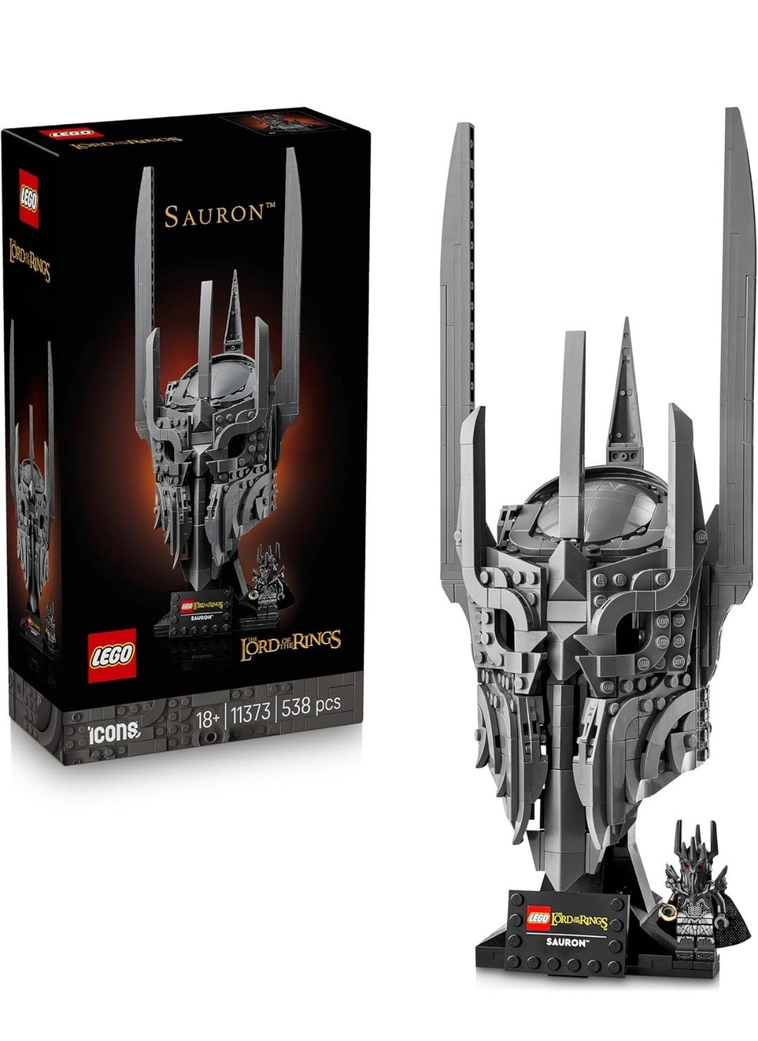 LEGO Icons 11373 Der Herr der Ringe: Saurons Helm LEGO Icons 11373 Der Herr der Ringe: Saurons Helm