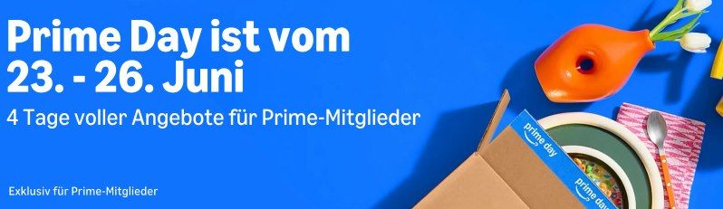 🛒 Amazon Prime Day vom 23. bis 26. Juni 2026 👀 die ersten Infos 🛒 Amazon Prime Day vom 23. bis 26. Juni 2026 👀 die ersten Infos