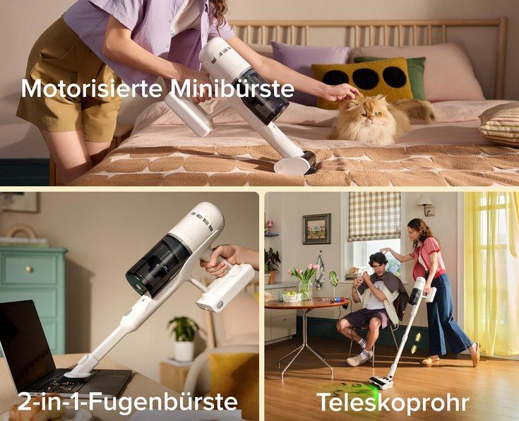 🧹 Roborock H60 Hub Akku Staubsauger mit Absaugstation für 189€ (statt 236€)