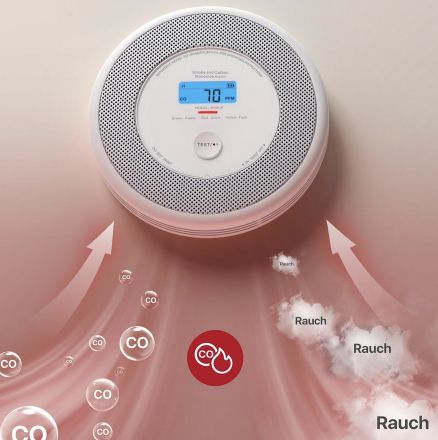 🔥 2x X Sense XP0A iR Rauch  & CO Melder mit Sprachalarm + Standortansage für 47€ (statt 88€)