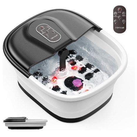🦶 NEVVUE Fußbad mit Massagefunktion & 3 Heizstufen für 37,99€ (statt 60€)