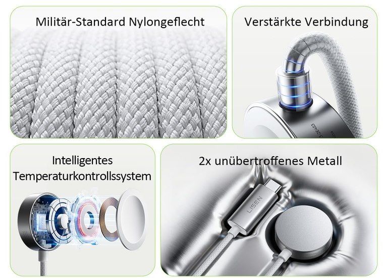 ⌚ LISEN 5W für Apple Watch USB C Ladekabel (1m) für 8,99€ (statt 19€)