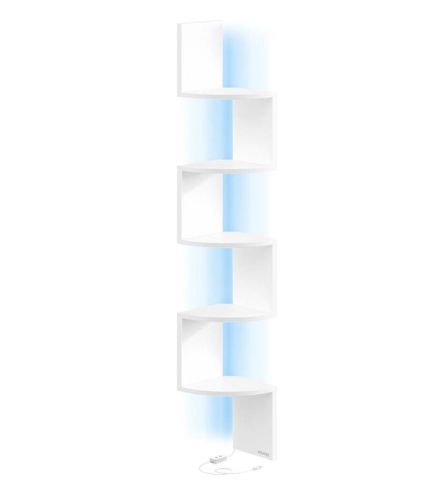 💡📚 VASAGLE Custos Eckregal mit LED Beleuchtung für 19,99€ (statt 22€)