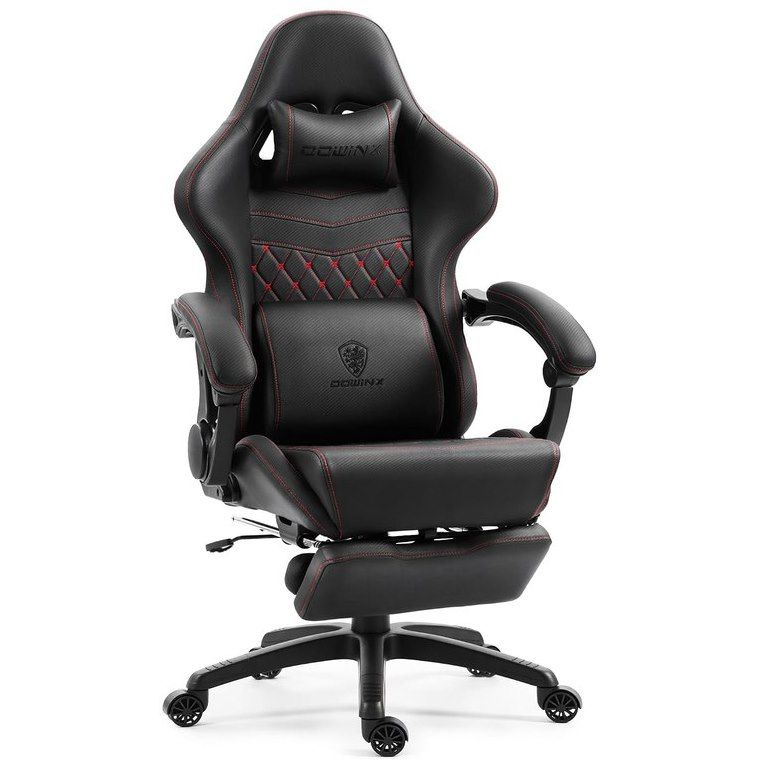 💺 Dowinx ergonomischer Gamingstuhl mit Fußstütze & Massagekissen für 167,49€ (statt 220€)
