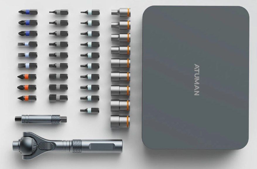 🪛 DUKA AtuMan RS2   40 in 1 Ratschen Schraubendreher für 21€ (statt 31€)