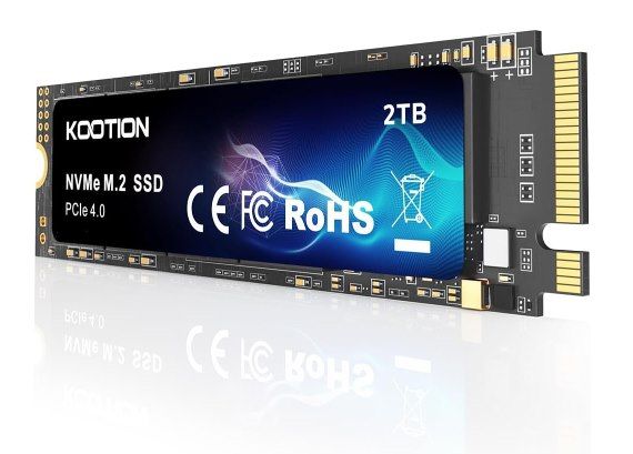 💾 KOOTION 2TB Nvme SSD PCIe 4.0 für 189€ (statt 239€) 💾 KOOTION 2TB Nvme SSD PCIe 4.0 für 189€ (statt 239€)
