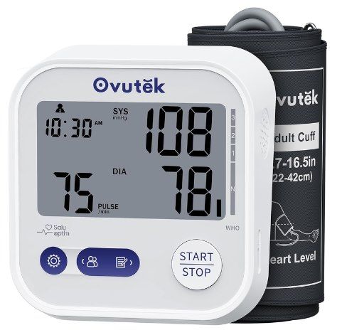 🩸 Ovutek Blutdruckmessgerät für bis zu 3 Benutzer & 245 Daten für 14,99€ (statt 20€)