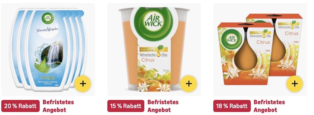 💨☺️ Amazon: Air Wick Sale z.B. Jasminblüte Lufterfrischer für 20€ (statt 24€) 💨☺️ Amazon: Air Wick Sale z.B. Jasminblüte Lufterfrischer für 20€ (statt 24€)