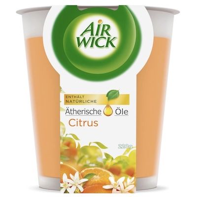 🕯️ Air Wick XL Citrus Wohlfühl-Duftkerze im Glas für 4,89€ (statt 7€)
