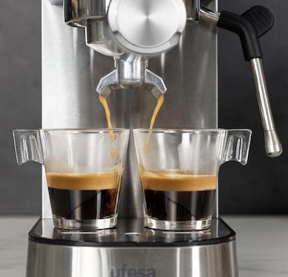☕️ Ufesa Arona Espressomaschine für 119,99€ (statt 150€)