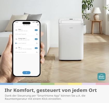 🌬️🥶 Comfee 4-in-1 Mobile Klimaanlage mit 12000 BTU/h für 399,99€ (statt 499€) 🌬️🥶 Comfee 4 in 1 Mobile Klimaanlage mit 12000 BTU/h für 399,99€ (statt 499€)