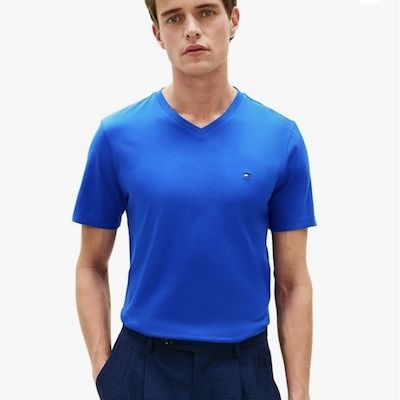 👕 Tommy Hilfiger Essential V-Neck Tee T-Shirt für 17,91€ (statt 24€)