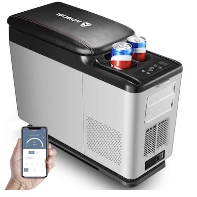 🥶 AAOBOSI Kompressor 15L Kühlbox mit -15°C bis +20°C für 192€ (statt 260€)