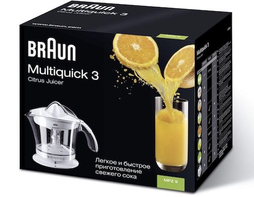 🍊 Braun Multiquick 3 MPZ9 Citrus Juicer Saftpresse für 24,90€ (statt 30€) 🍊 Braun Multiquick 3 MPZ9 Citrus Juicer Saftpresse für 24,90€ (statt 30€)