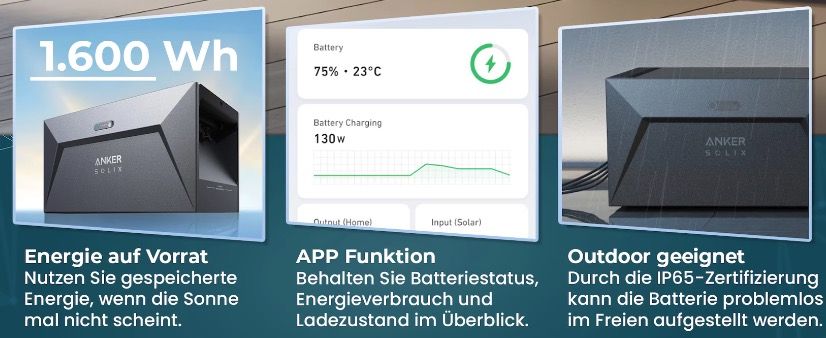 đ VESKA 2000W Balkonkraftwerk mit 1,6kWh Anker-Batterie âïž fĂŒr 1.065⏠(statt 1.299âŹ) đ VESKA 2000W Balkonkraftwerk mit 1,6kWh Anker Batterie âïž fĂŒr 1.065⏠(statt 1.299âŹ)