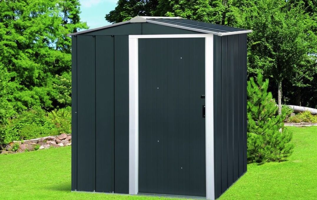 Preisfehler? 🧨 Duramaxx Metallgerätehaus Eco 5x4 🏡 für 129,24€ (statt 248€)