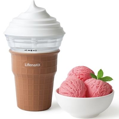 🍦 Lifenaxx Mini-Eismaschine mit 450ml für 39,99€ (statt 44€)
